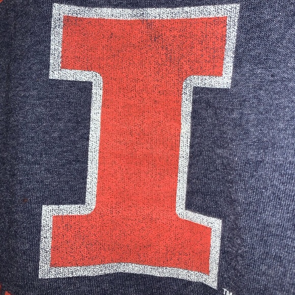 π ποΈ University of Illinois Fighting Illini Double Time Marquee Shirt ποΈπ - Picture 4 of 7
